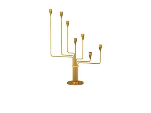 Piet Hein - Karlsvognen Candle Holder H63 Brass