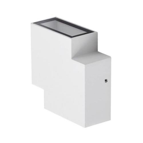 Lindby - Fendir LED Draußen Wandleuchte Weiß