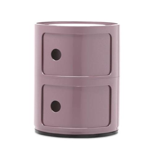 Kartell - Componibili 2 Beistelltisch Mauve