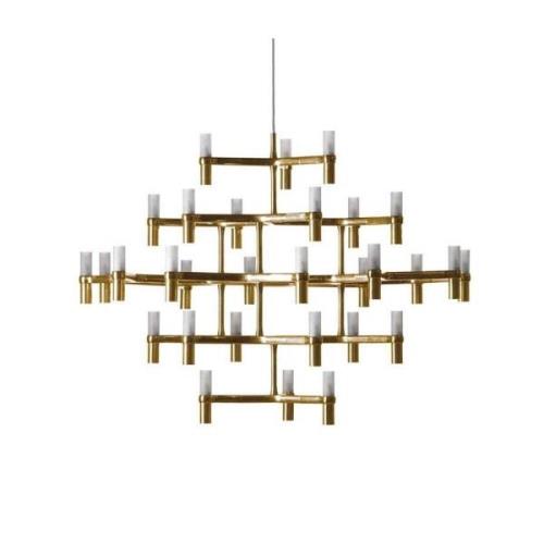 Nemo Lighting - Crown Major Pendelleuchte Gold Plated