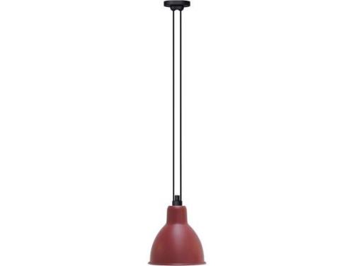 Lampe Gras - 322 L Pendelleuchte Rund Rot Lampe Gras