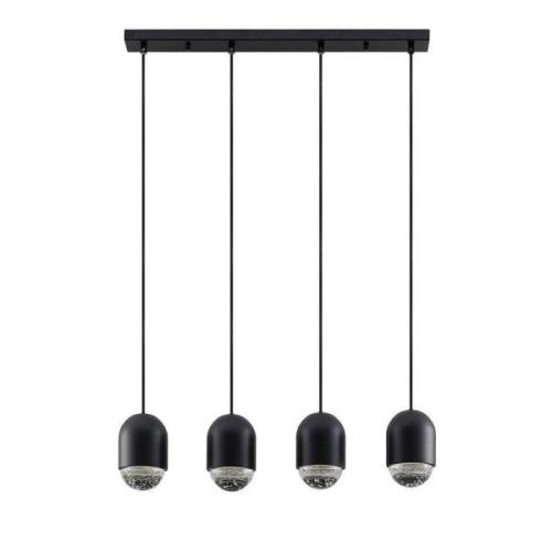 Lucande - Amielle 4 Pendelleuchte Black