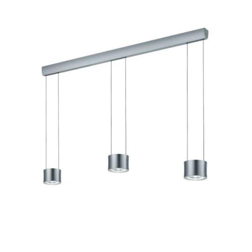 Bankamp - Impulse Trio Pendelleuchte Matt Chrome