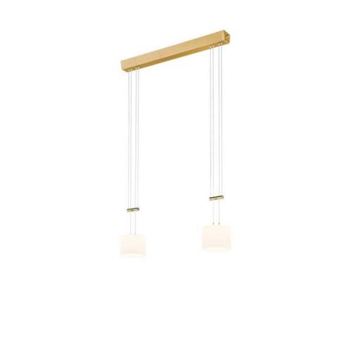 Bankamp - Grazia Double Pendelleuchte Brass