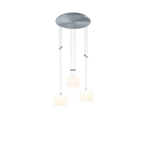 Bankamp - Grazia Cluster Trio Pendelleuchte Chrome