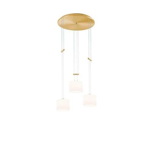 Bankamp - Grazia Cluster Trio Pendelleuchte Brass