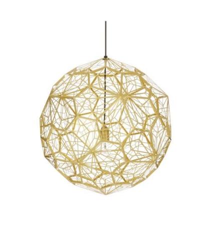 Tom Dixon - Etch Web Pendelleuchte Messing