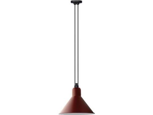 Lampe Gras - 322 XL Pendelleuchte Konisch Rot Lampe Gras