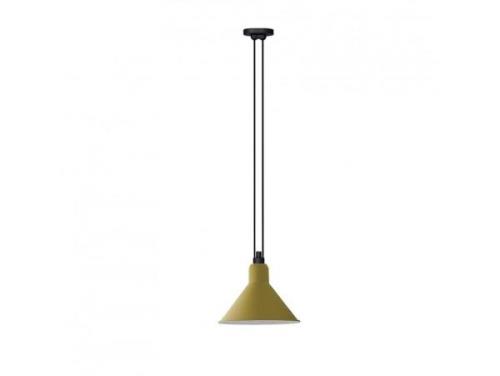 Lampe Gras - 322 XL Pendelleuchte Konisch Gelb Lampe Gras