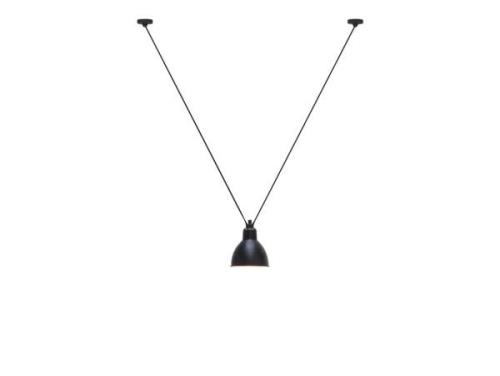 Lampe Gras - 323 XL Pendelleuchte Rund Schwarz Lampe Gras