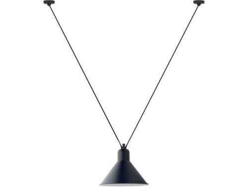 Lampe Gras - 323 XL Pendelleuchte Konisch Blau Lampe Gras