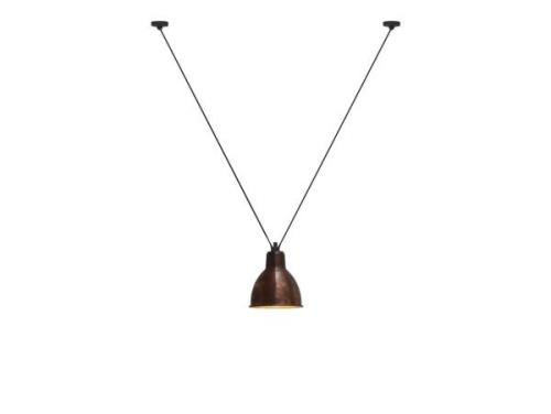 Lampe Gras - 323 XL Pendelleuchte Rund Roh Kupfer Lampe Gras