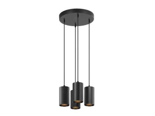 SLV - Asto Tube 4 Pendelleuchte Black