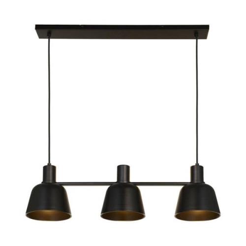 Lucande - Servan 3 Pendelleuchte Black