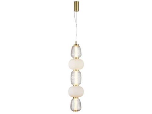 Loom Design - Pearl 5 Pendelleuchte Amber/Gold