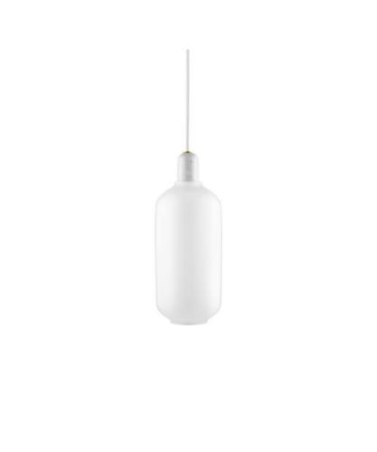 Normann Copenhagen - Amp Pendelleuchte Large Weiß/Weiß