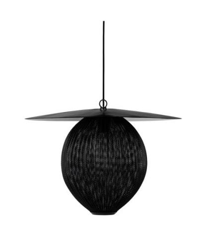 GUBI - Satellite Pendelleuchte L Midnight Black