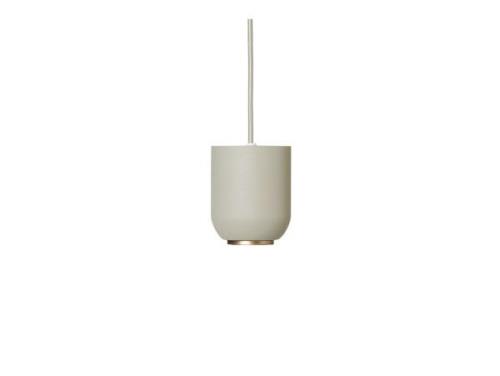 Ferm Living - Collect Pendelleuchte Bell Light Grau