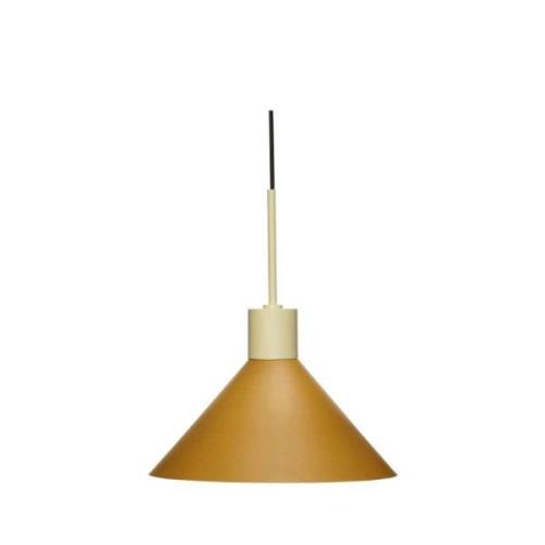 Hübsch - Crayon Pendelleuchte Ø35 Brown/Beige