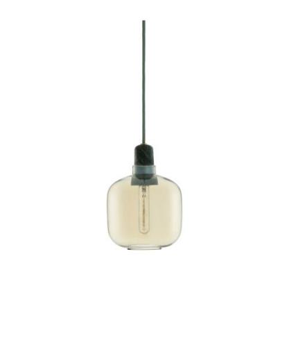 Normann Copenhagen - Amp Pendelleuchte Small Gold/Grün