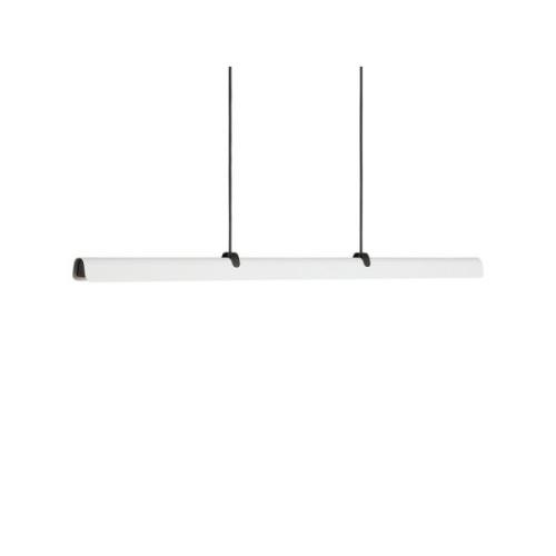 Belid - Fold Linear G2 LED Pendelleuchte L118 Weiß/Anthrazit