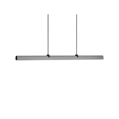 Belid - Fold Linear G2 LED Pendelleuchte L118 Beton/Anthrazit