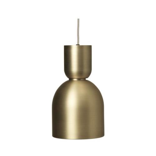 Ferm Living - Collect 2 Pendelleuchte Bell Messing