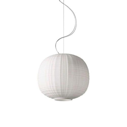 Foscarini - Tartan LED Pendelleuchte Dimmbar Weiß