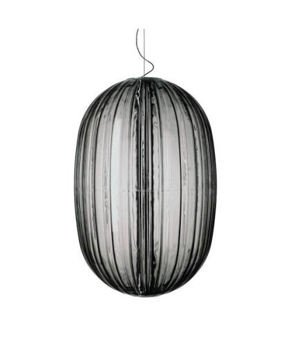 Foscarini - Plass Medium Pendelleuchte Grau 10m