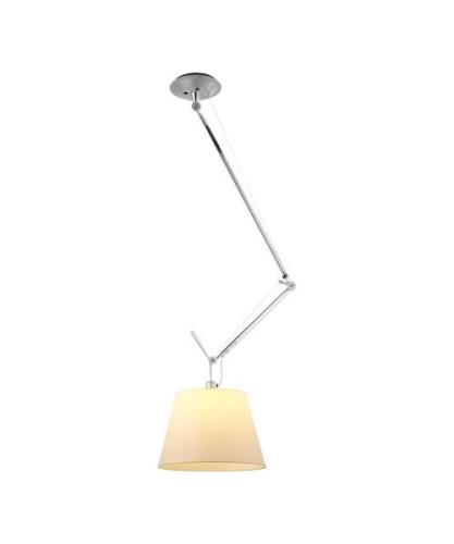 Artemide - Tolomeo Decentrata Pendelleuchte Ø240 Pergament