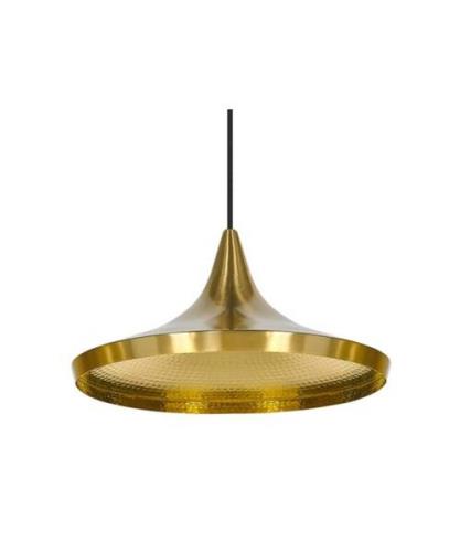 Tom Dixon - Beat Light Wide LED Pendelleuchte Messing