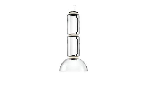 Flos - Noctambule S2 Pendelleuchte Low Cylinder & Bowl