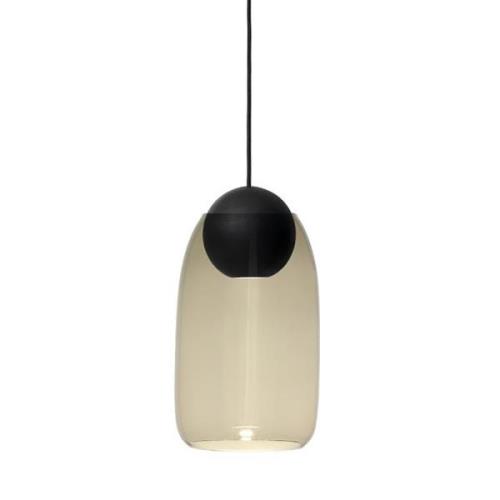 Mater - Liuku Pendelleuchte Ball Black/Smoked