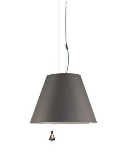 Luceplan - Costanza Pendelleuchte Up/Down Concrete Grey