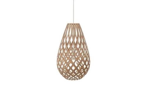 David Trubridge - Koura Pendelleuchte H75 Bamboo