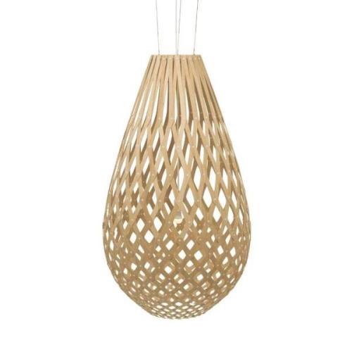 David Trubridge - Koura Pendelleuchte H160 Bamboo