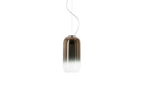 Artemide - Gople Mini Pendelleuchte Bronze