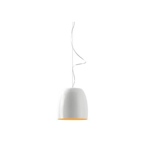 Prandina - Notte Metal S3 Pendelleuchte Glossy White/Gold