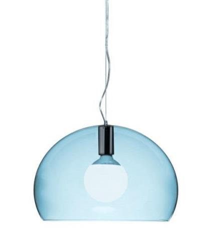 Kartell - Small FL/Y Pendelleuchte Himmel Blau