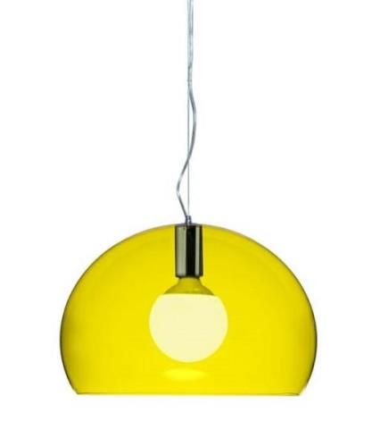 Kartell - Small FL/Y Pendelleuchte Gelb