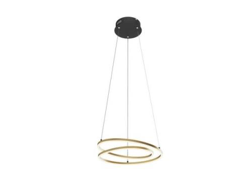 Lindby - Davian LED Pendelleuchte Dim. Brass