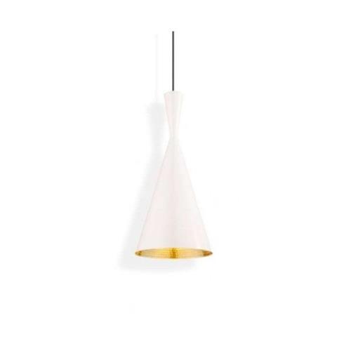 Tom Dixon - Beat Light Tall LED Pendelleuchte White