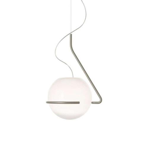 Foscarini - Tonda Pendelleuchte Titanium/White