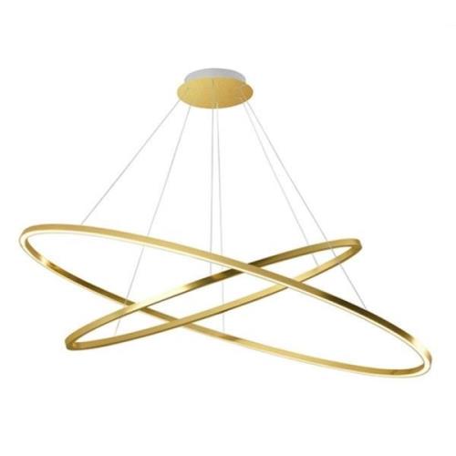 Nemo Lighting - Ellisse Double Pendelleuchte Polished Gold