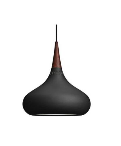 Fritz Hansen - Orient Schwarz P2 Pendelleuchte 3m Kabel