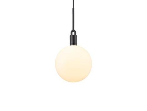 Buster+Punch - Forked Globe Pendelleuchte Dim. Large Opal/Gun Metal