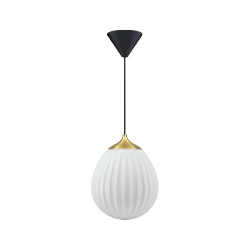 Umage - Around the World Pendelleuchte Mini Brushed Brass/White/Black