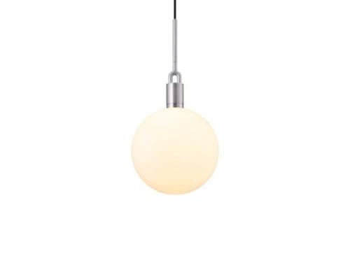 Buster+Punch - Forked Globe Pendelleuchte Dim. Large Opal/Steel