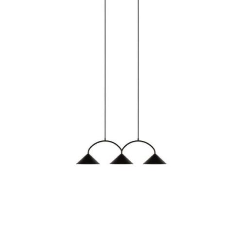 Globen Lighting - Curve 3 Pendelleuchte Black