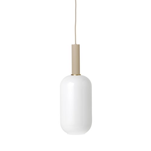 Ferm Living - Collect Pendelleuchte Opal Tall High Cashmere